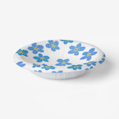 Bols En Carton Oubliez-moi pas Flowers Paper Bowl (Angulaire)