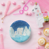 Bols En Carton Ours polaires (Fête)