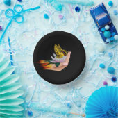 Bols En Carton Papillon sur Lotus Bloom (Fête)