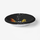 Bols En Carton Papillon sur Lotus Bloom avec étoiles (Angulaire)