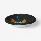 Bols En Carton Papillon sur Lotus Bloom avec étoiles (Angulaire)