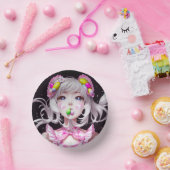 Bols En Carton Pâques/printemps Anime fille (Fête)