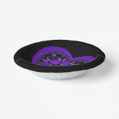 Bols En Carton Parapluie violet & coeurs .7 (Angulaire)