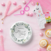 Bols En Carton Parti de retraite botanique Feuille de Green Eucal (Fête)