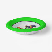 Bols En Carton Parti Dino-Mash d'Halloween (Angulaire)