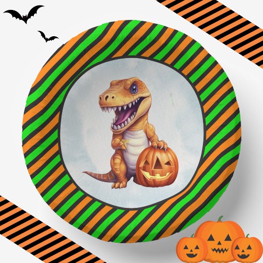 Bols En Carton Parti Dino-Mash d'Halloween