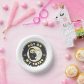 Bols En Carton Pas sur mon poste Grim Reaper Citation d'Halloween (Fête)