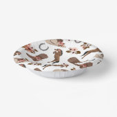 Bols En Carton Pays et flore (Angulaire)