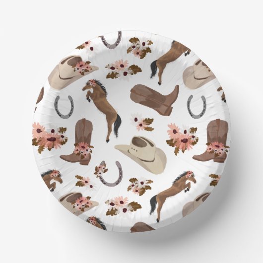 Bols En Carton Pays et flore (Recto)