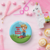 Bols En Carton Pelouse Mower Anniversaire Plaques de papier Bowl (Fête)