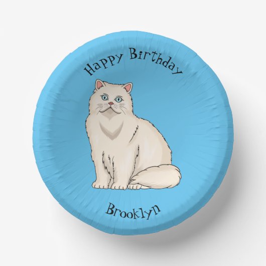 Bols En Carton Persian cat (Recto)