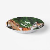 Bols En Carton Personnalisé - Lazy Tiger - Plaques de papier d'an (Angulaire)