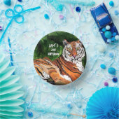 Bols En Carton Personnalisé - Lazy Tiger - Plaques de papier d'an (Fête)