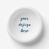 Bols En Carton Personnaliser ou Customiser (Recto)