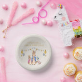 Bols En Carton Personnaliser Peter lapin lin beige 1er anniversai (Fête)