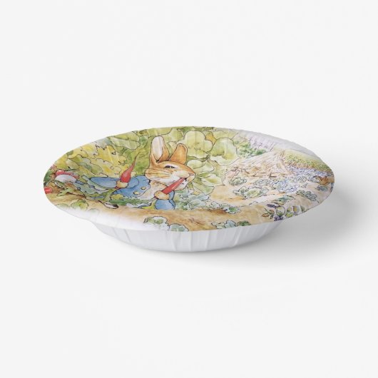 Bols En Carton Peter le lapin mange une carotte (Angulaire)