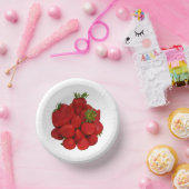 Bols En Carton Photographie des fraises rouges (Fête)