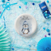 Bols En Carton "Pingouin mignon" (Fête)