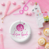 Bols En Carton Pink Disco Ball Disco Bride Fête des mariées (Fête)