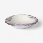 Bols En Carton Pink Floral Frame Paper Bowls (Angulaire)