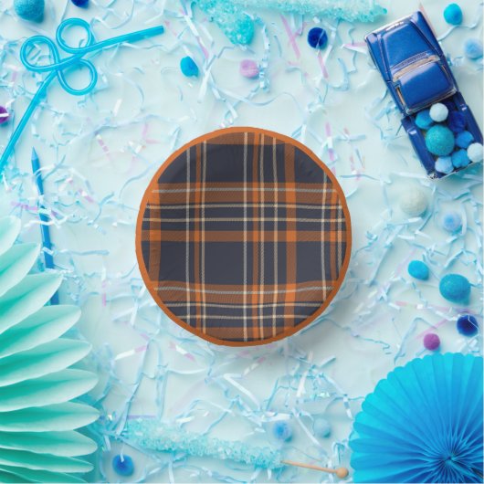 Bols En Carton Plaid rustique Noël/hiver (Fête)