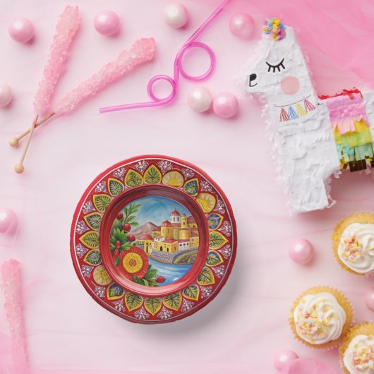 Bols En Carton Plaque de papier Mélamine verte sicilienne (Fête)