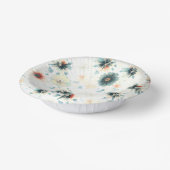 Bols En Carton Plaques en papier Fleur sauvage moderne (Angulaire)