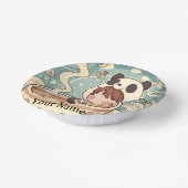 Bols En Carton Playful Panda Coffee Ceramic Bowl (Angulaire)