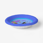 Bols En Carton Poisson amusant et plongée sous-marine dessin anim (Angulaire)