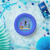 Bols En Carton Poisson amusant et plongée sous-marine dessin anim (Fête)