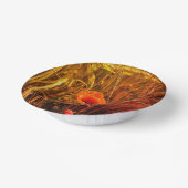 Bols En Carton Populaire Rouge Dans Le Domaine Du Blé D'Or Action (Angulaire)