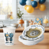 Bols En Carton Préparez-vous pour bébé ! Robot