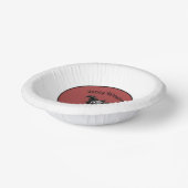 Bols En Carton Quirky Halloween Chien Papier Partie Bowl (Angulaire)
