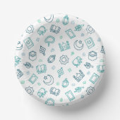 Bols En Carton Ramadan Doodles Bowles en Papier (Recto)