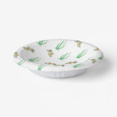 Bols En Carton Red Robin Oiseaux & Snowdrops Jouer Motif de print (Angulaire)