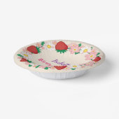 Bols En Carton Red Strawberry Daisy fête d'anniversaire pour elle (Angulaire)