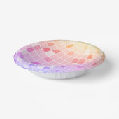 Bols En Carton Retro Funky 90s Pink Disco Ball Anniversaire (Angulaire)