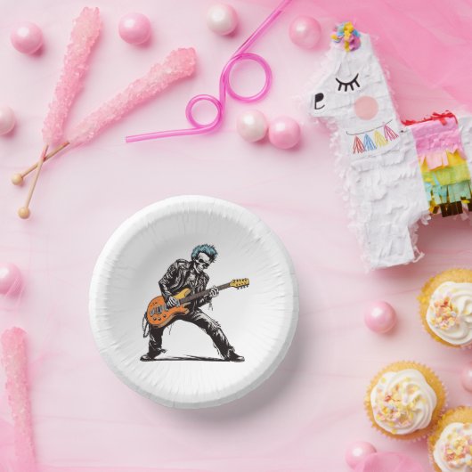 Bols En Carton Rock and Roll Skeletons Anniversaire (Fête)