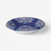 Bols En Carton Rosace bleue (Angulaire)