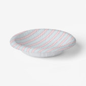 Bols En Carton Rose, Bleu Pastel, Blanc, Grandes (Angulaire)