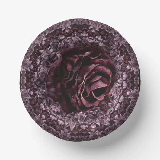 Bols En Carton Rose Mandala (Recto)
