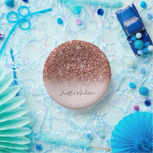 Bols En Carton Rose personnalisé Parties scintillant Gold Drivers (Fête)