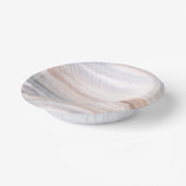 Bols En Carton Sandy Beach Été Tan Aquarelle Abstraite (Angulaire)