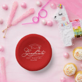 Bols En Carton Scarlet Graduation Party (Fête)