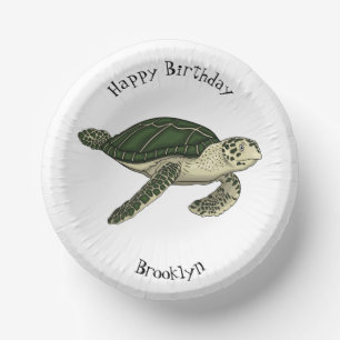 Bols En Carton Sea turtle cartoon