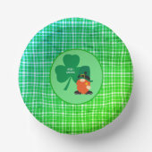 Bols En Carton Shamrock irlandais St Patrick's (Recto)