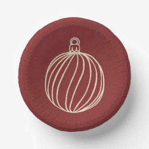 Bols En Carton Simply Christmas Collection - Bauble