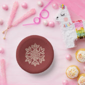 Bols En Carton Simply Christmas Collection - Flocon de neige (Fête)