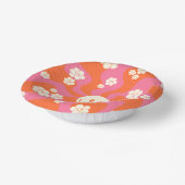 Bols En Carton Smile - rose, orange et crème (Angulaire)