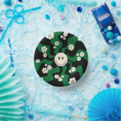 Bols En Carton Smile - Vert, Crème et Noir (Fête)